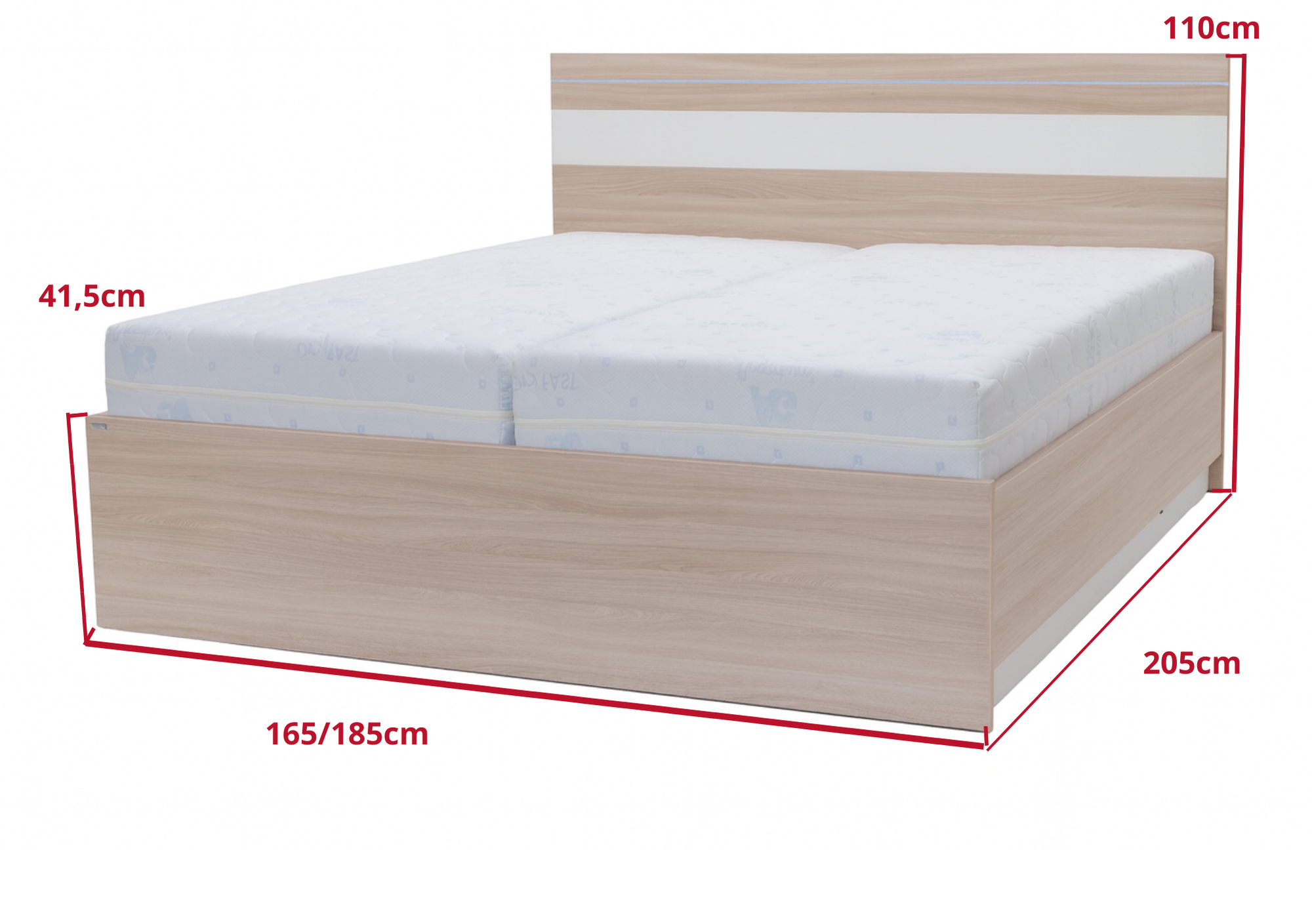 Rozměry postele LOTA